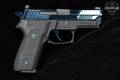 2015 Sig Sauer P229 Blue Piranha (Lew Horton Exclusive) 9mm Luger Two-Tone Metallic Blue in Very Good Condition Image 5