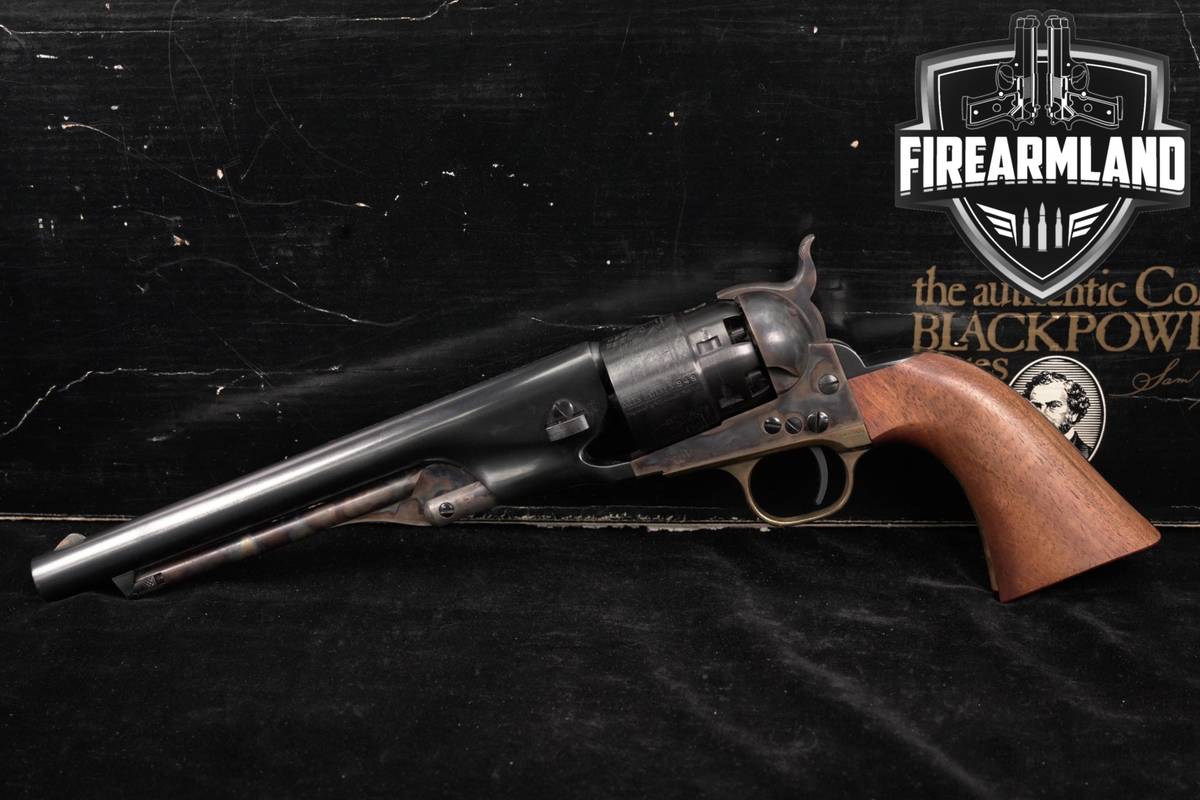 Colt Model 1860 Army Second Generation, Authentic Blackpowder Series .44 8"