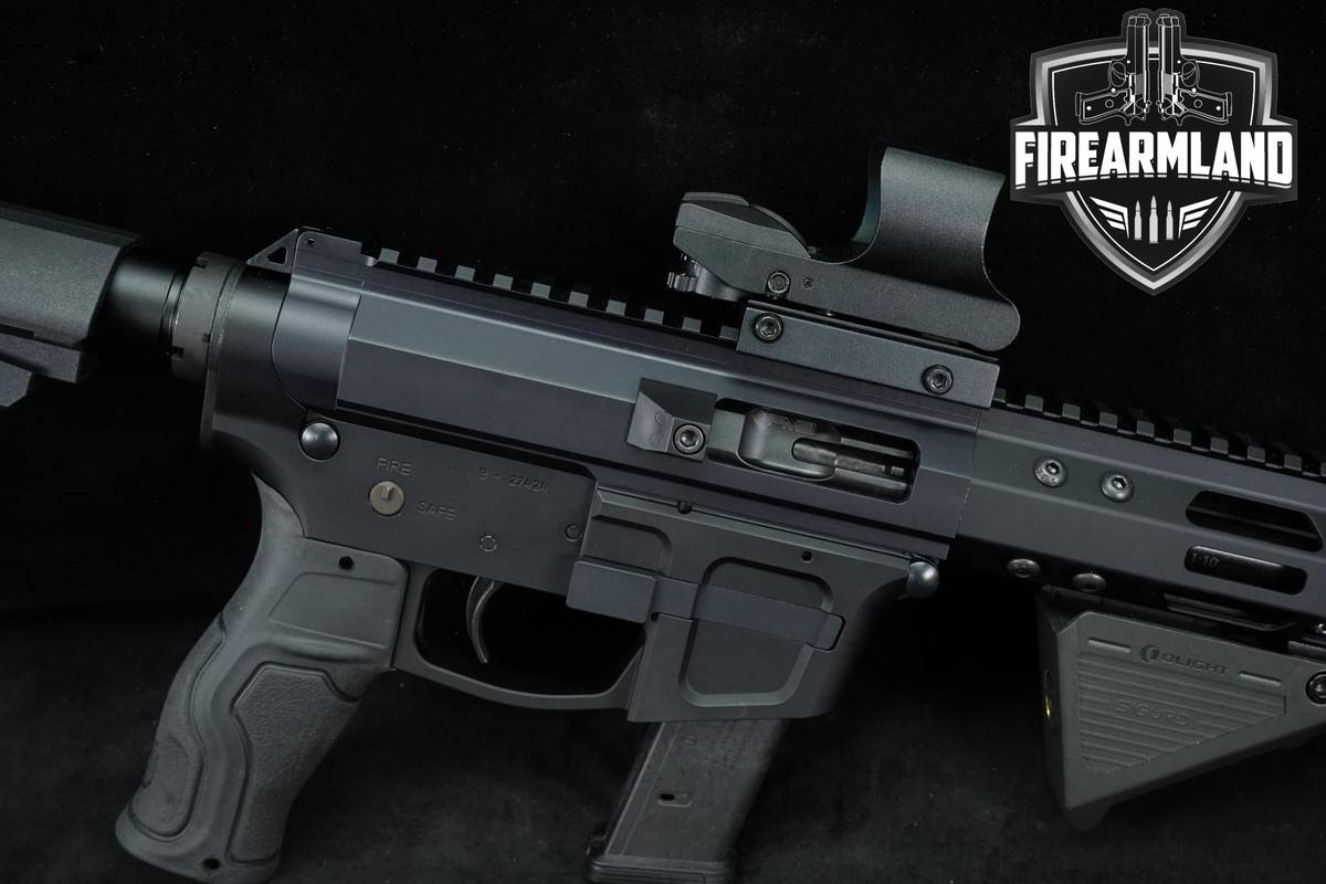 F.M Production FMP 9 9mm FM AR9 AR PCC PDW 7" +2 MAGS & OPTIC