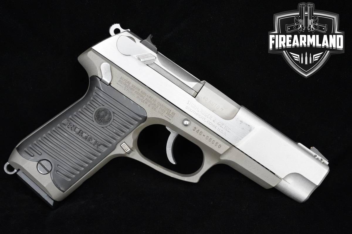 Ruger P91DC 40 S&W 4.5" Two-Tone Ruger-P91 DC P-91 P91 DC +2MAGS & OG CASE