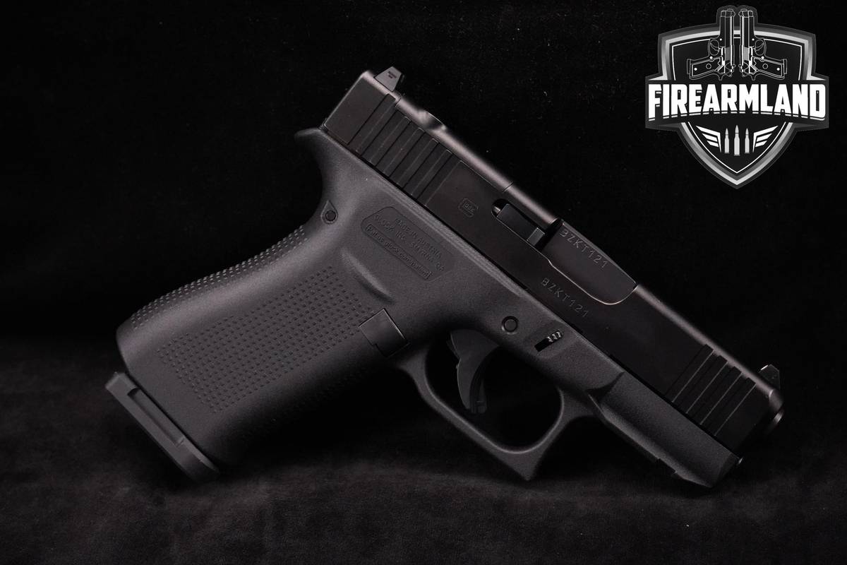 Glock 43X MOS Slimline 9mm 3.41" G43X G43 X +4 MAGS & ORIG CASE