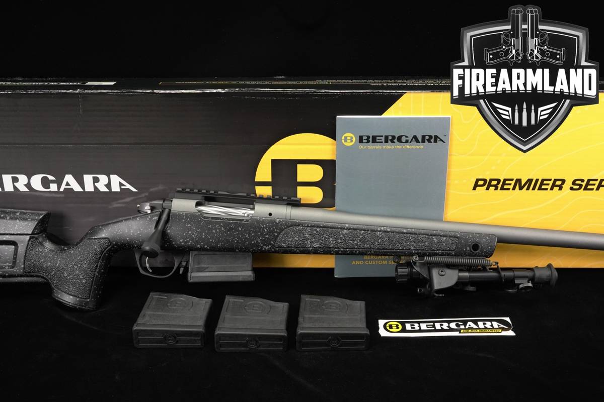 SUB-MOA Bergara HMR Pro Premier Series 6.5 Creedmoor 24" +4 MAGS & ORIG BOX