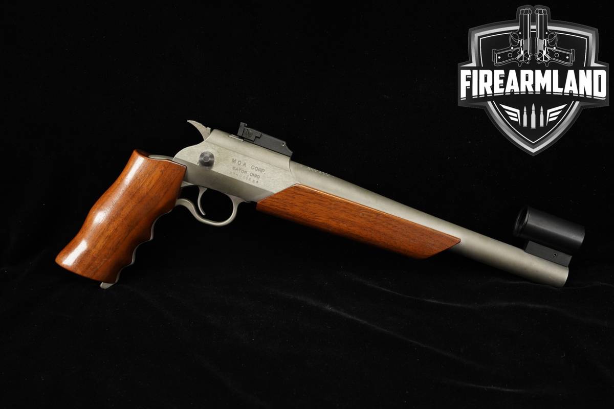 M.O.A Corp Maximum 308 Winchester Stainless & Wood MOA Falling-Block