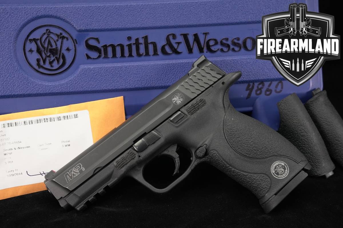 Smith & Wesson M&P9 Gen 1 9mm S&W 4.25" M&P 9 NTS +ORIG CASE