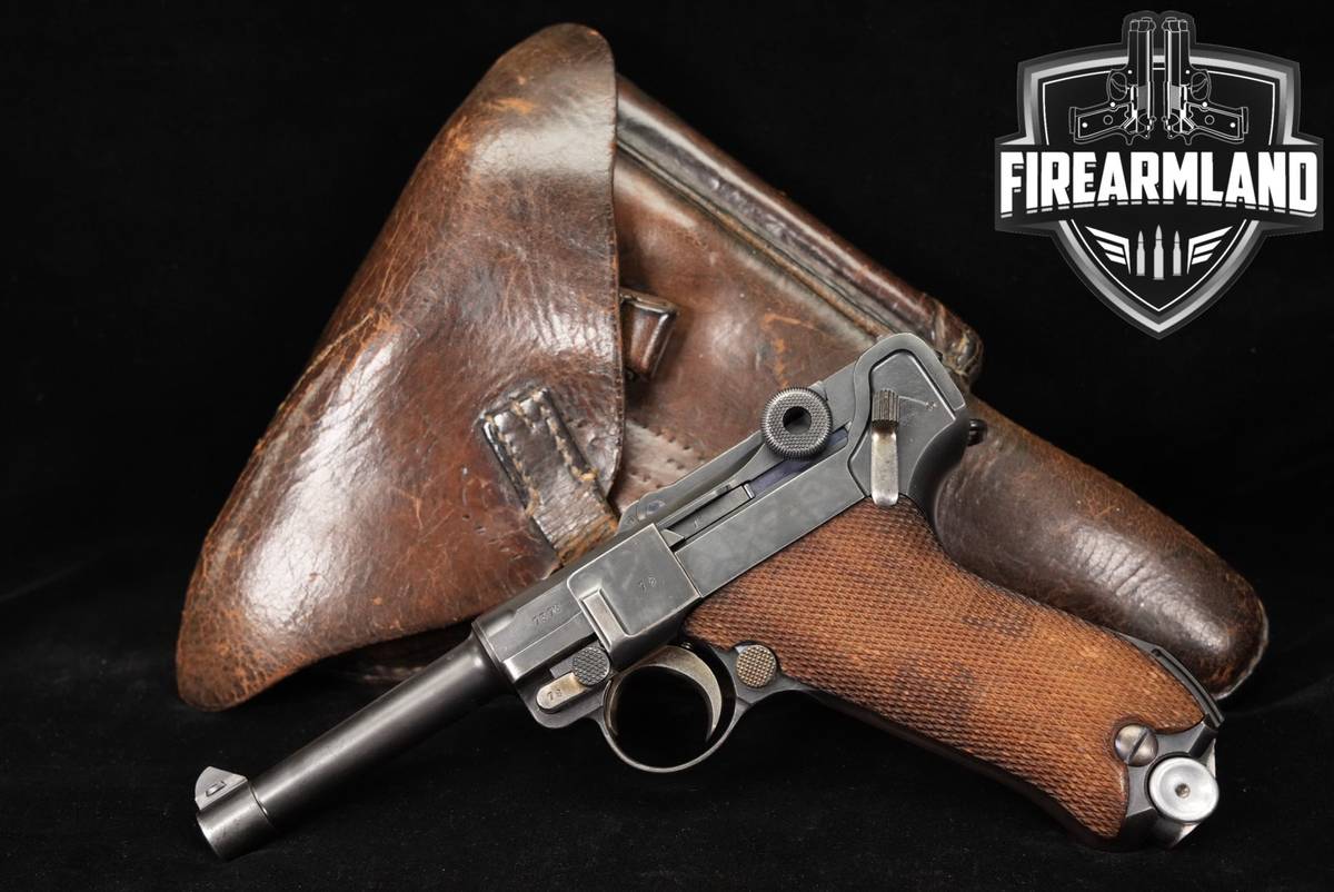 MATCHING 1936 Mauser P.08 LUGER S/42 9mm 4" Blued P08 P 08 +HOLSTER