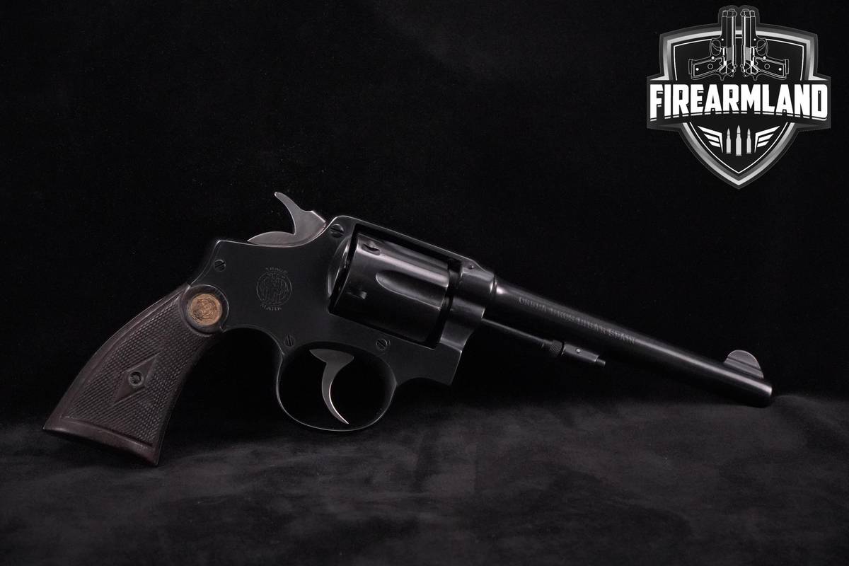 Orbea Bros Model 1922 38-Special 6" Blued Orbea-1922 DA/SA S&W-Model-10