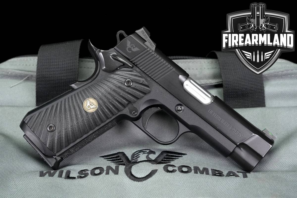 Wilson Combat Ultralight Carry Professional 38-Super 1911 4" +ORIG CASE