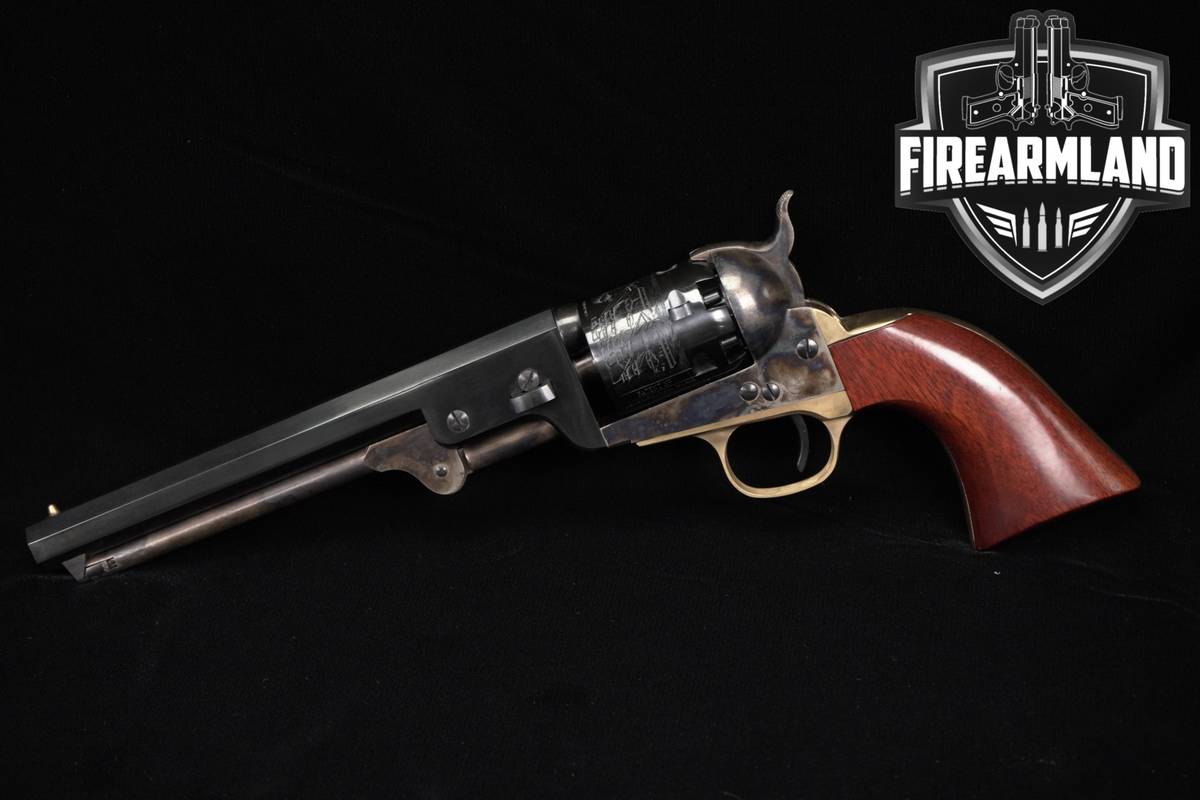 A Uberti Model 1851 Navy 36 Black Powder 7.5" M1851 OCTAGON BARREL