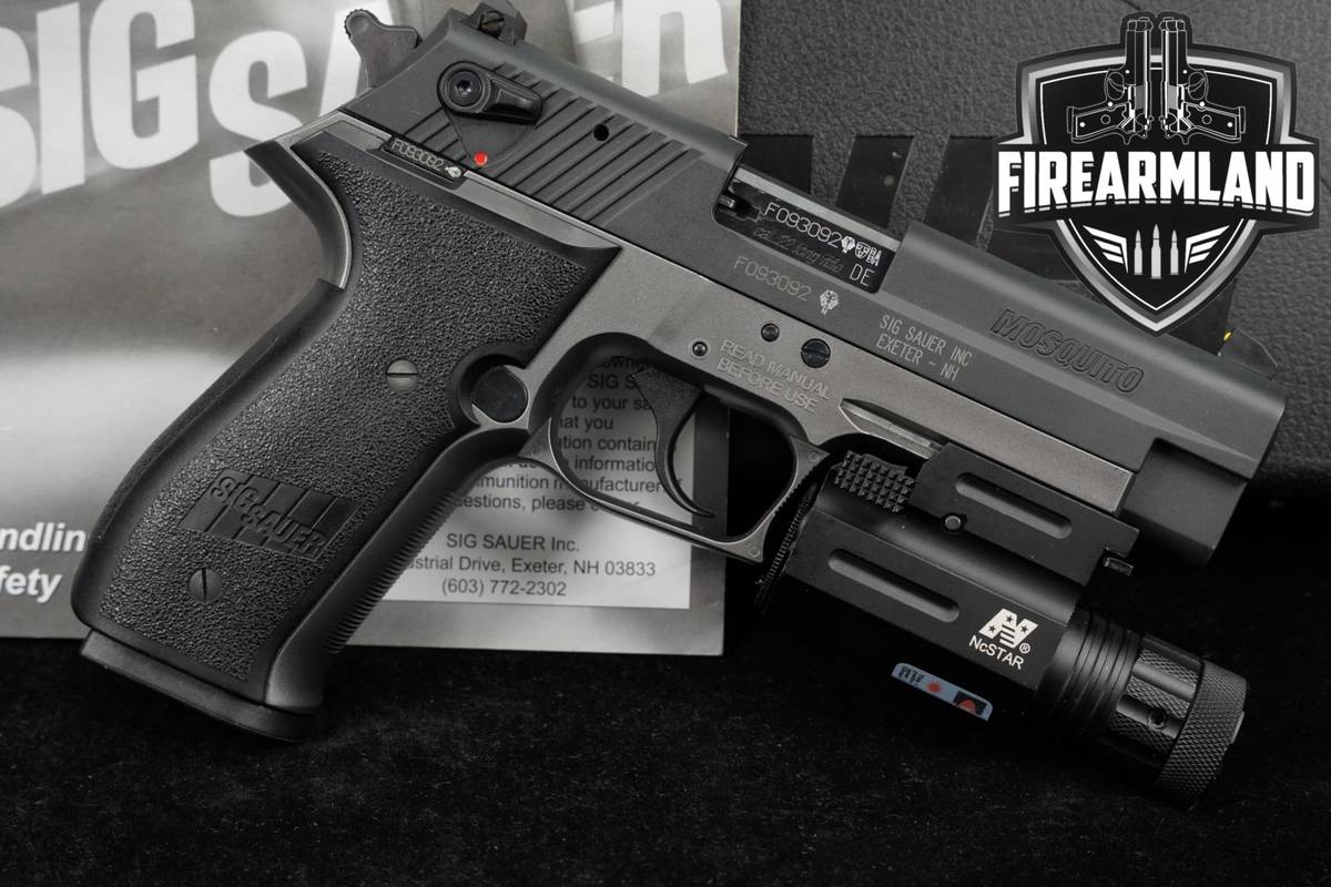 Sig Sauer Mosquito 22LR 3.9" P226 Trainer P-226 +2 MAGS & ORIG CASE