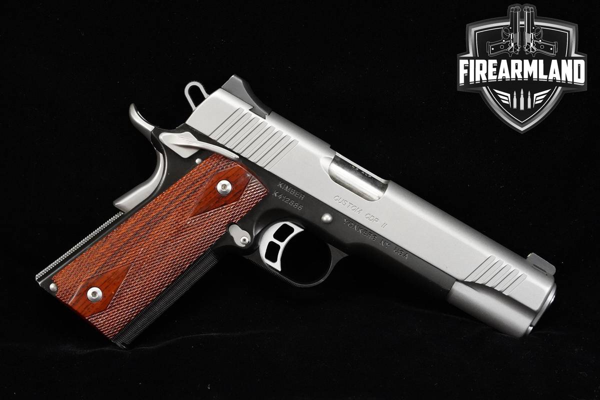 Kimber Custom CDP II Custom Shop 45 ACP 1911 5" Pistol +2 MAGS & ORIG CASE