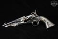 1999 F.lli Pietta 1861 Navy Sheriff .36 Bright Nickel in Fair Condition Image 3