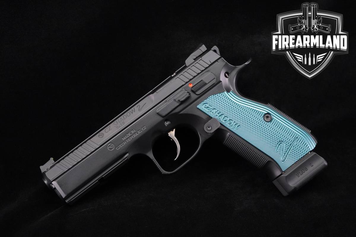 CZ SHADOW 2 Optics-Ready 9mm 4.7" 75 Black Polycoat +4 MAGS & ORIG CASE