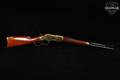 A. Uberti 1866 Yellowboy Short Rifle .45 Colt Blued & Brass in Good Condition Image 3