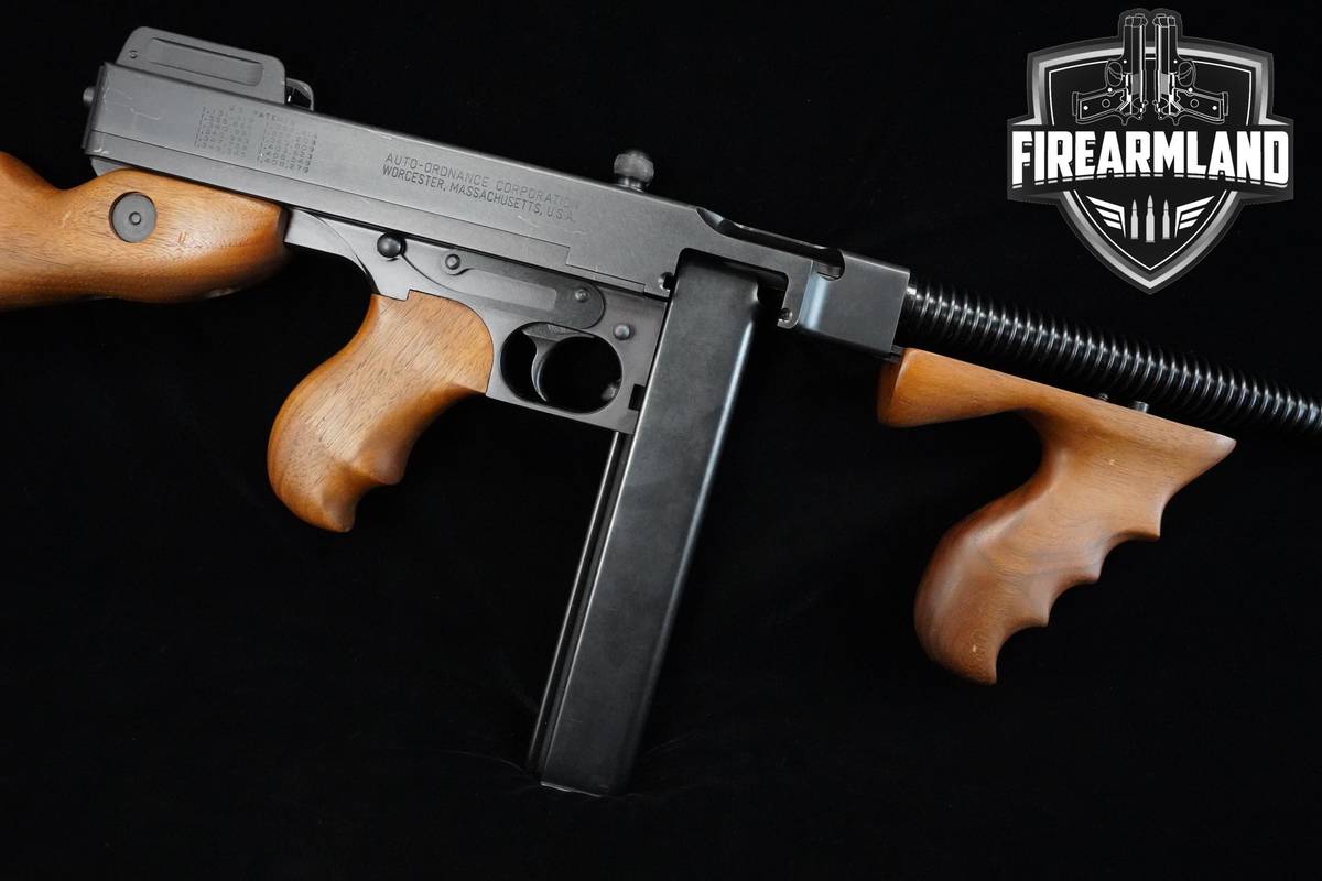 Auto Ordnance Model of 1927A1 Thompson Deluxe Carbine 45 ACP M1 1927-A1