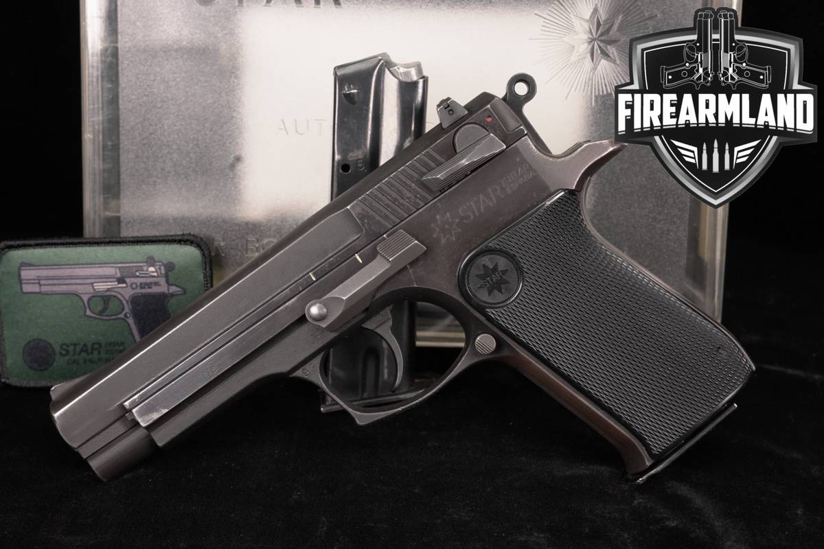 Star Model 30M GUARDIA CIVIL Marked 9mm 30 M SPANISH POLICE +2 MAGS, CASE