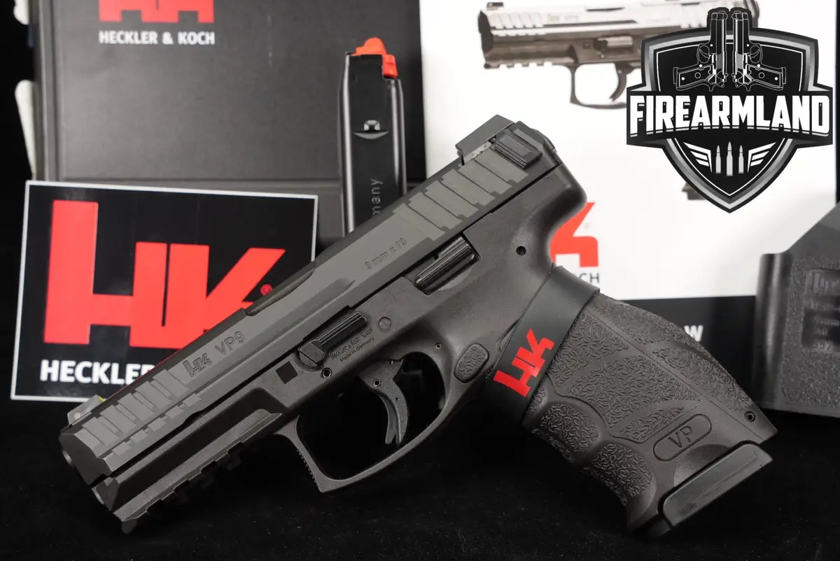 Heckler & Koch VP9 9mm 3.9" H&K VP-9 +2 MAGS & ORIG CASE