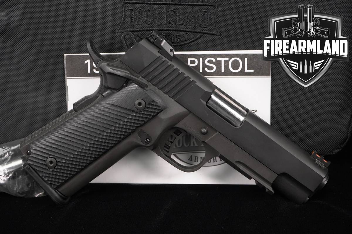 Rock Island Armory RIA TAC Ultra MS HC 9mm/.22 TCM9R Combo 1911 TCM +CASE