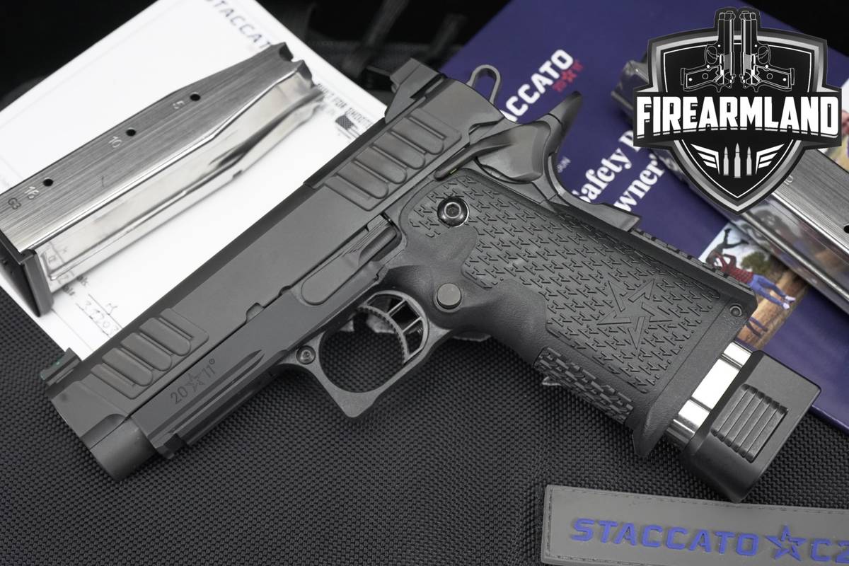 DESIRED Staccato C2 9mm 1911 3.9" STI 2011 +3 MAGS & ORIG CASE