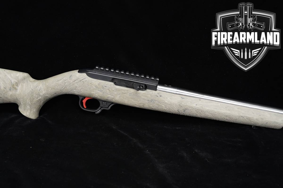 Bear Creek Arsenal BCA Model 201 22LR 16" Stainless & Marbled Gray