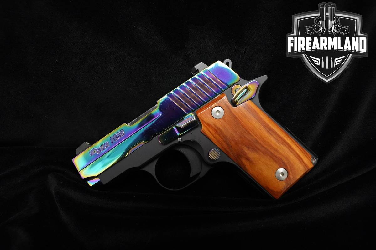 Sig Sauer P238 Rainbow 380 ACP 2.7" Rainbow Titanium Sig-Sauer P238 HOLSTER
