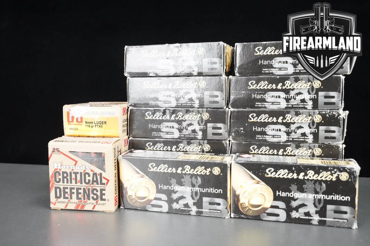 9mm Ammo 9mm-Luger Ammunition 700 ROUNDS