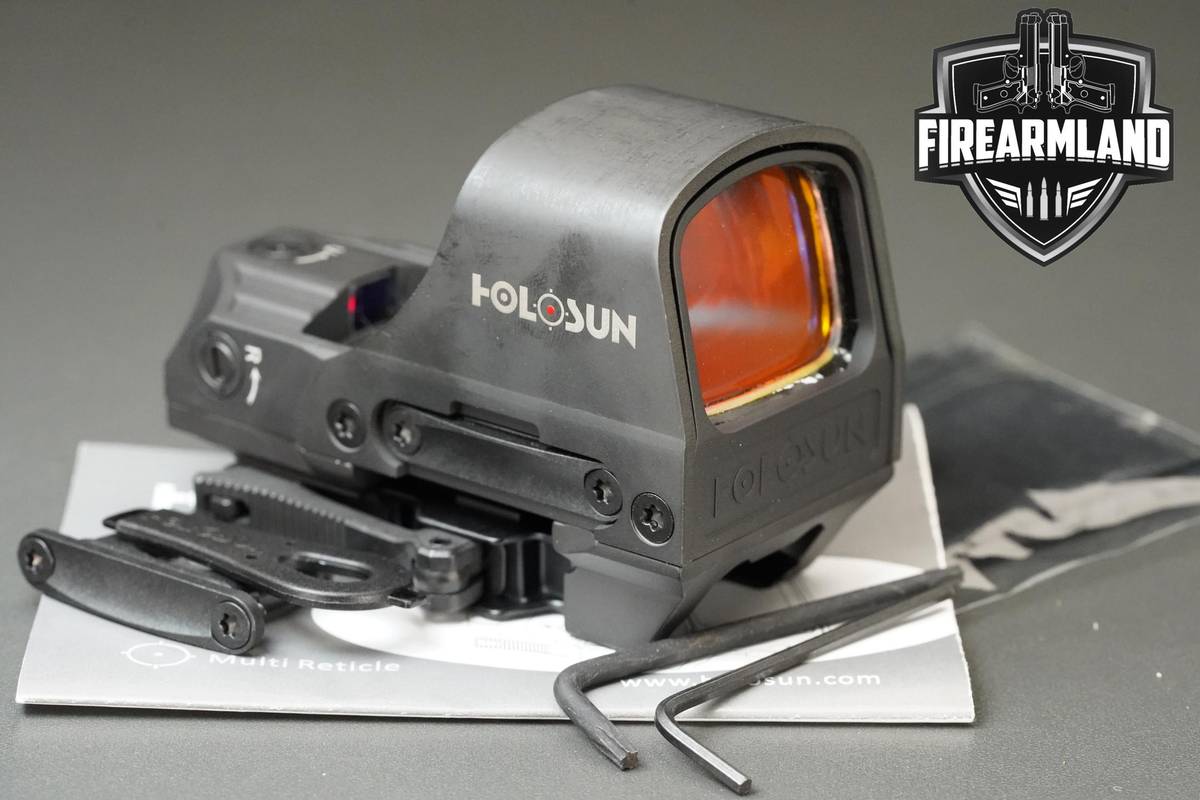 Holosun HS510C Red 2 MOA Dot & 65 MOA Circle Holosun-HS510C SOLAR OPTIC