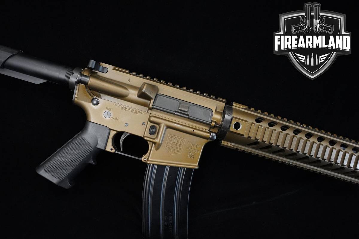 Diamondback DB-15 5.56 NATO AR-15 AR15 16.1" Bronze DB-15 Diamondback AR-15