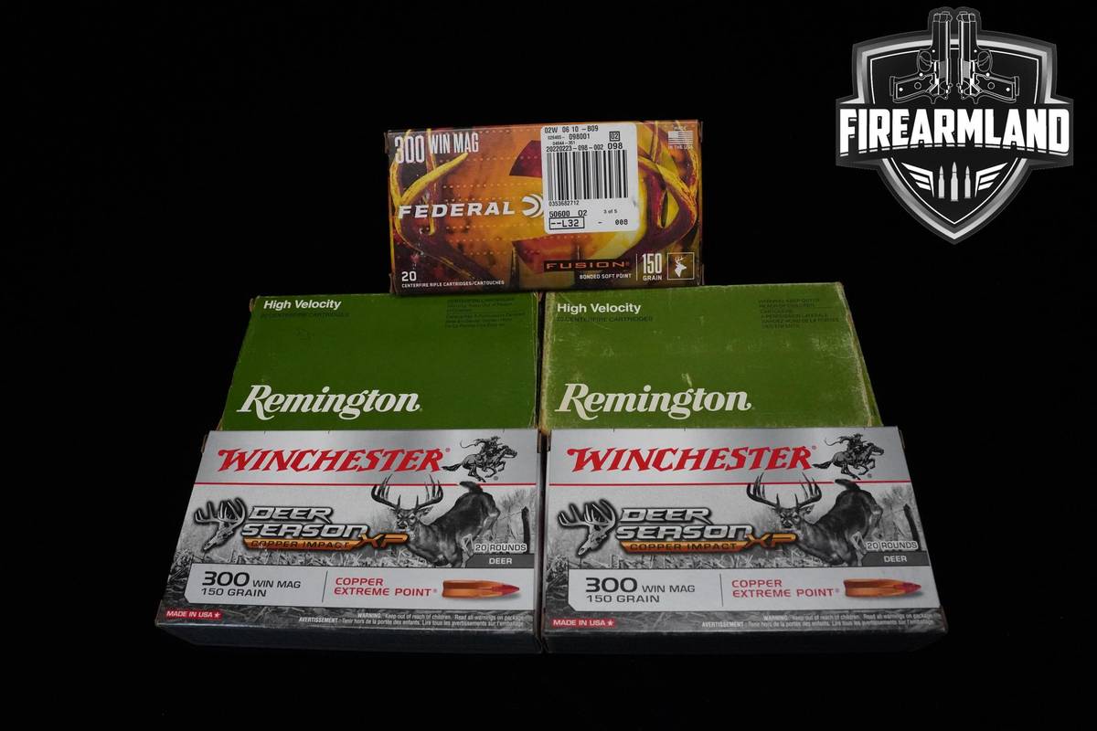 300 Win Magnum Ammo 300-Win-Mag Ammo 100 ROUNDS
