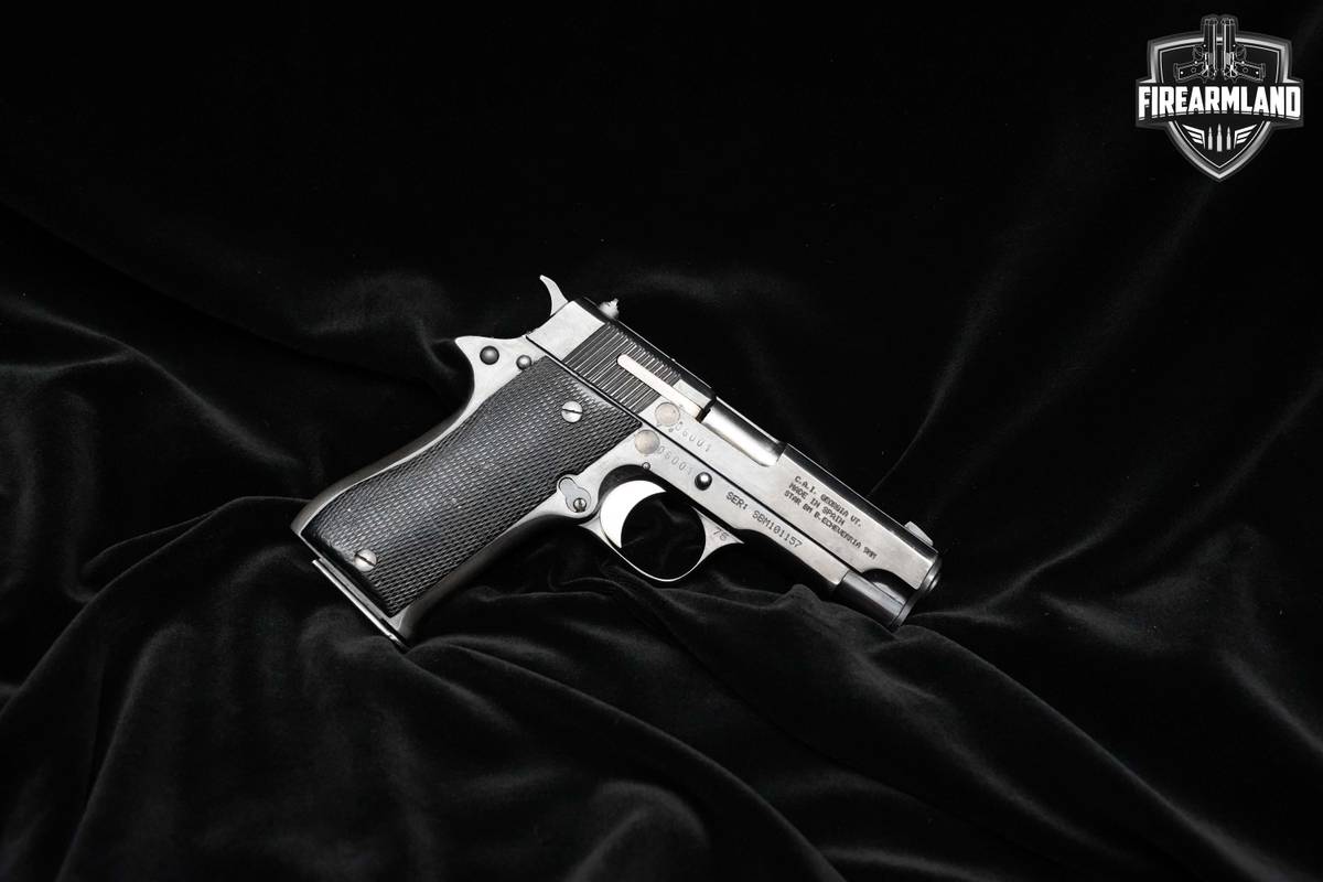 Star Model BM 3.9" 8+1 DA/SA 9mm Pistol Star Black BM 9mm Spanish Police