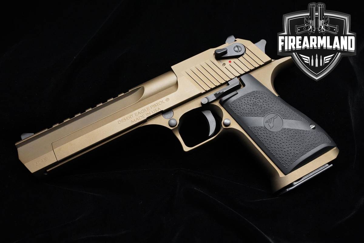 Magnum Research Desert Eagle 50AE 6" Burnt Bronze Magnum-Research ORIG CASE