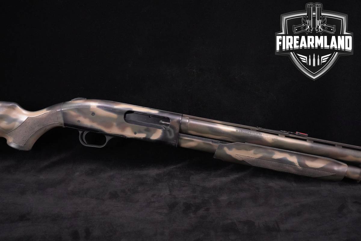 Mossberg Model 835 Ulti-Mag 12-Gauge 24.0" Custom Rattle Can Woodland