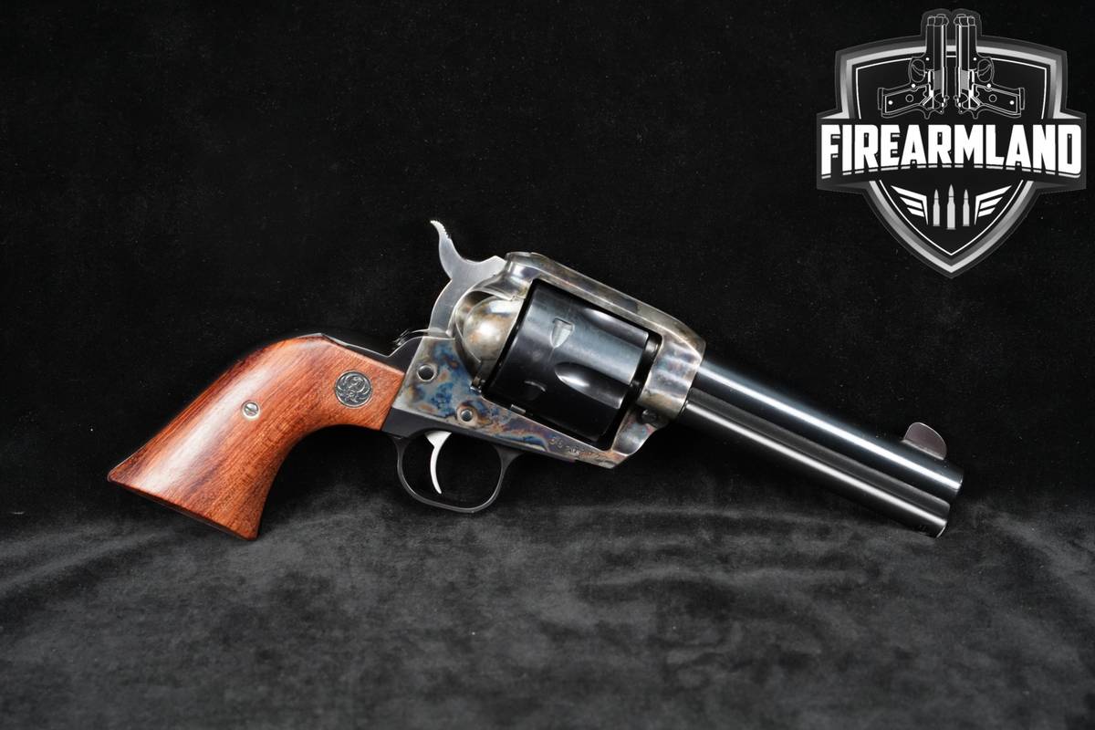 1997 Ruger Vaquero First Generation 357 Magnum 4.62" Case Colored & Blued