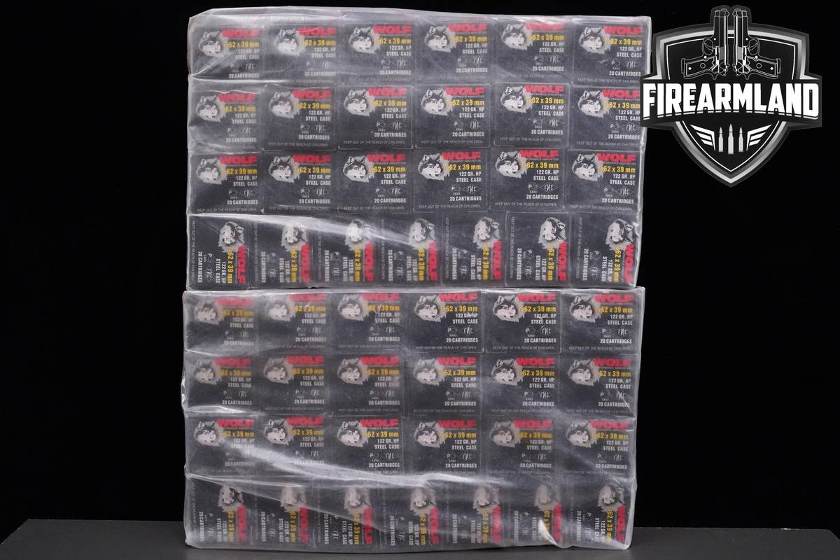 1000 ROUNDS! 7.62x39 Ammo 762 Ammunition