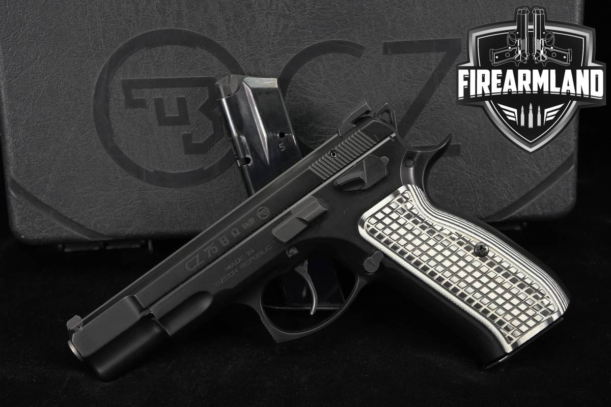 CZ 75 B Ω OMEGA 9mm 4.6" CZ75B 75B CZ75 +2 MAGS & ORIG CASE