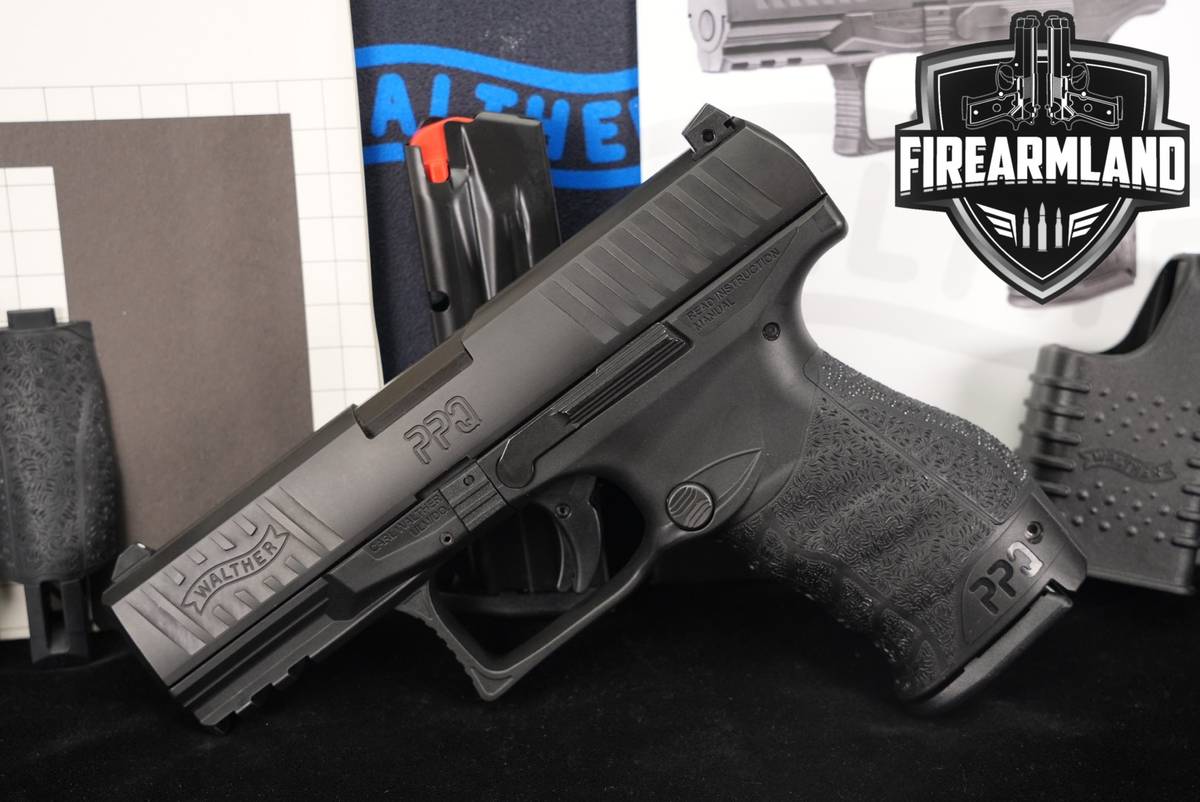 Walther PPQ M2 9mm 4 +2 MAGS & ORIG CASE