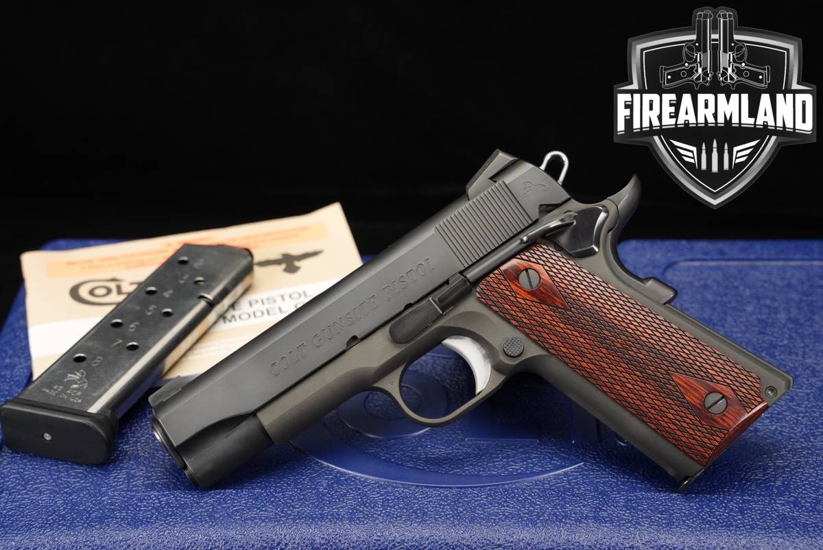 2003 Colt Lightweight Commander Gunsite Custom Shop Series 70 45 ACP 1911