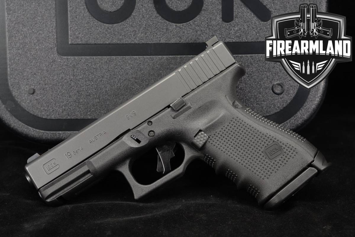 Glock 19 Gen4 G19 Gen 4 9mm 4.02" Mirror Bore +ORIG CASE