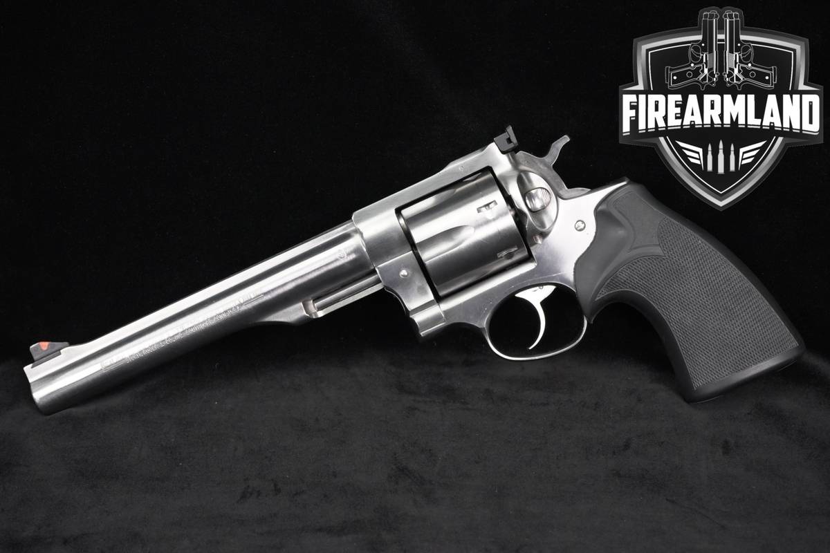 1982 Ruger Redhawk 44 Rem Mag 7.5" Satin Stainless DA/SA