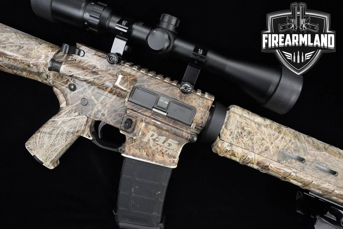 Remington R-15 VTR 223 Rem 18" Remington-R-15 AR-15 AR15 AR +4 MAGS & OPTIC