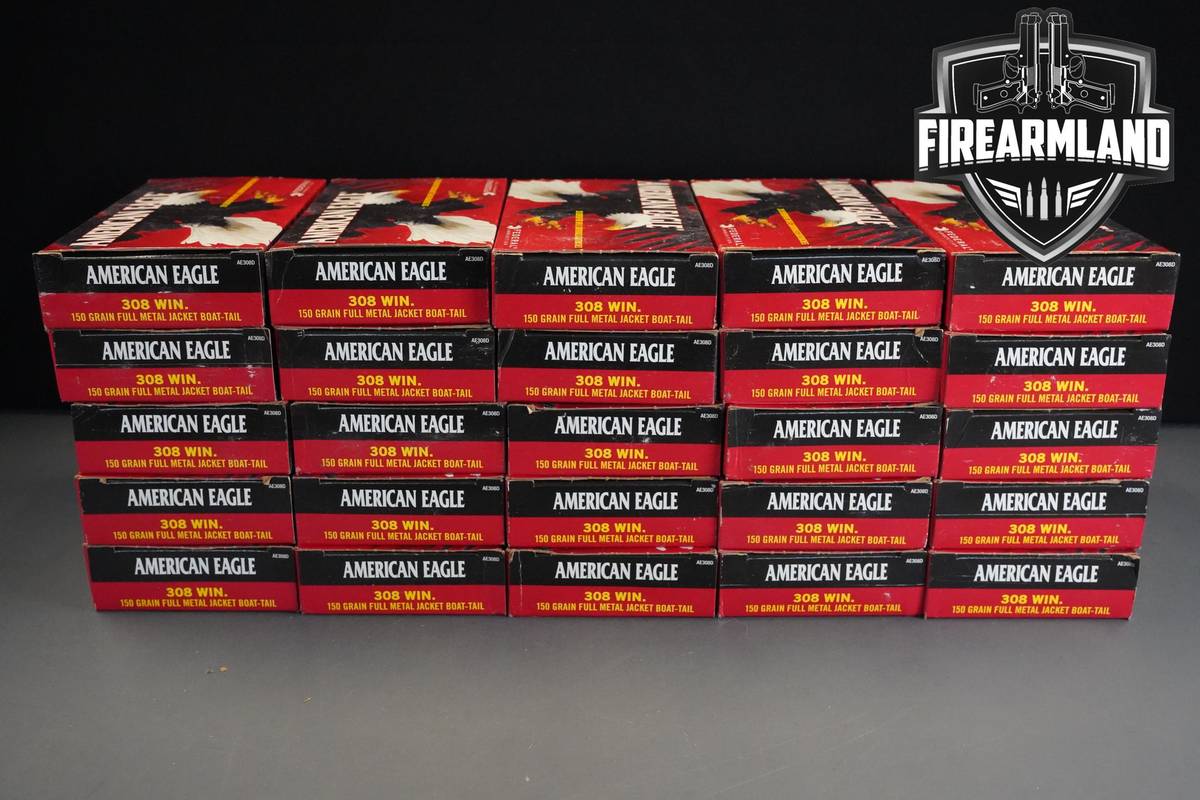 500 ROUNDS! 308 Winchester Ammo 308-Win Ammunition