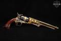 America Remembers Colt Blackpowder Arms Co. Model 1847 Walker Texas Ranger Commemorative; 3rd Generation; Limited Edition of 300; Texas Ranger Hall of Fame & Museum Authorized; A&A Engraving .44 BPM (Black Powder) Color Case-Hardened & Blued in Poor Condition Image 2