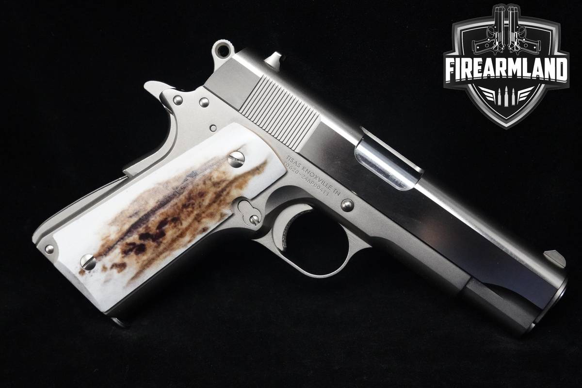 Tisas USA 1911A1 Tank Commander 45 ACP 1911 4.2" 1911 TC45M +ORIG CASE