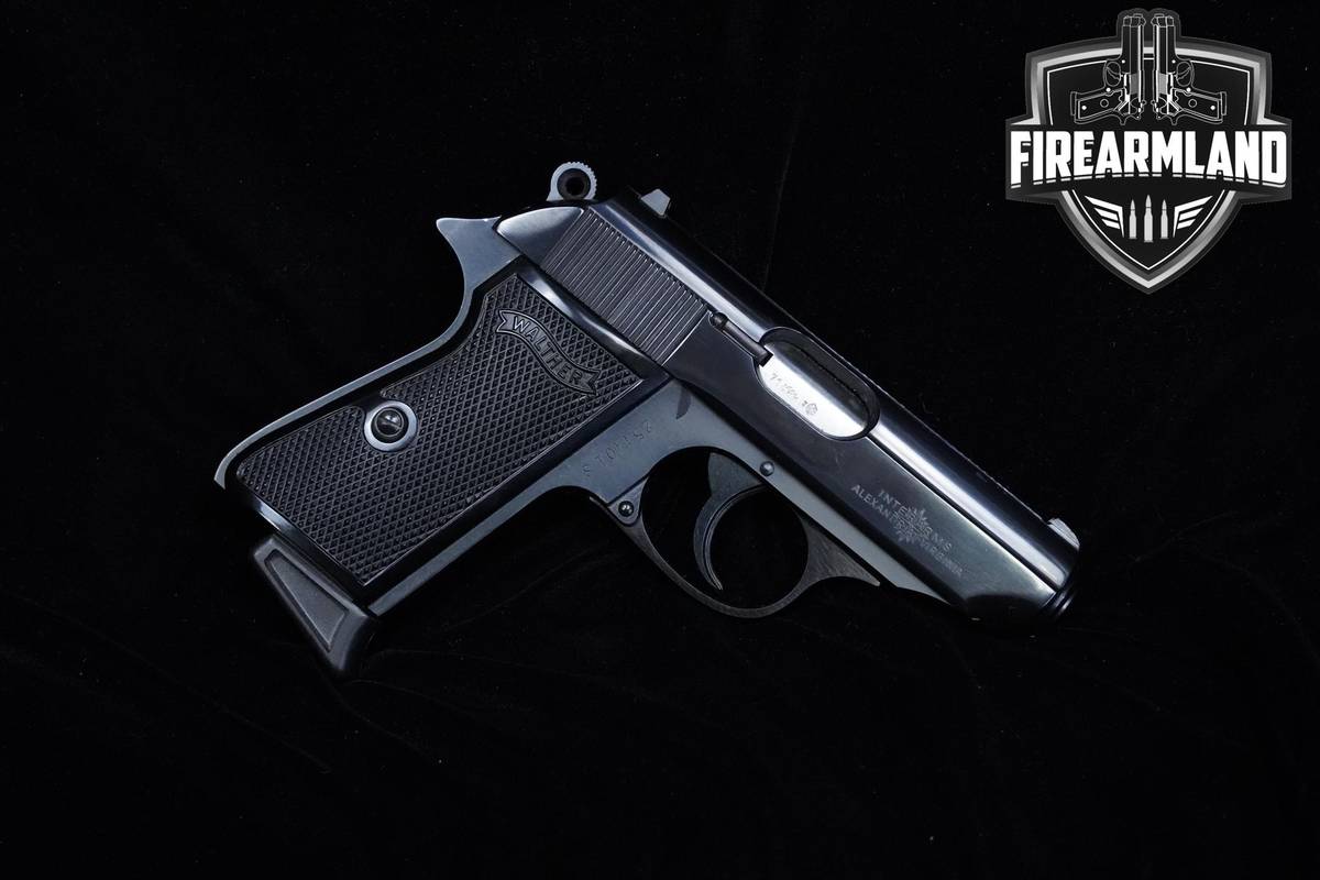 1971 Walther PPK/S 32 Auto (765 Browning) 3.3" Blued Walther-PPK/S +HOLSTER