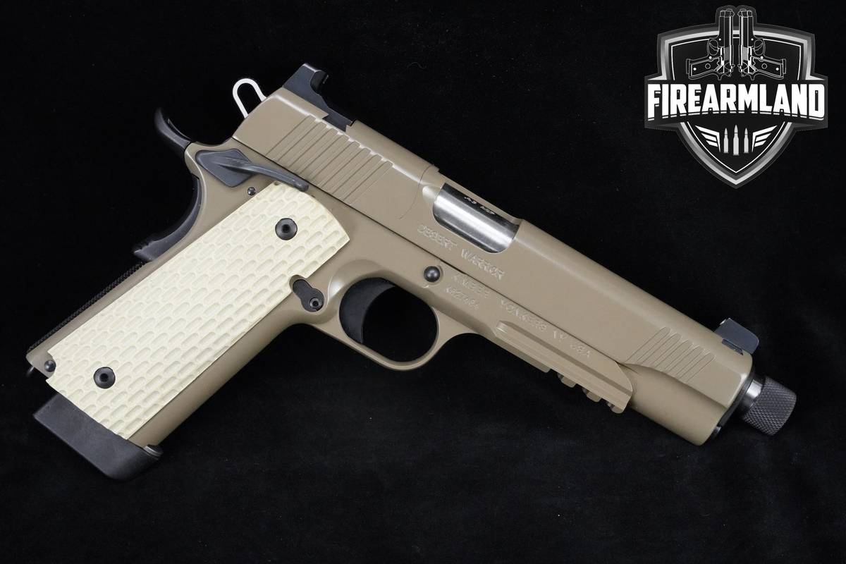Kimber Desert Warrior TFS 45 ACP 1911 5.5" Kimber-Desert-Warrior 1911 +CASE