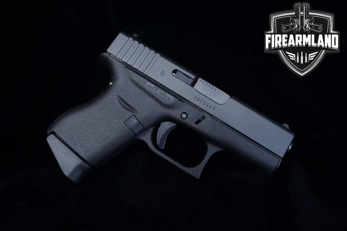 Glock 43 9mm 3.41" Glock G43 +2 MAGS & ORIG CASE