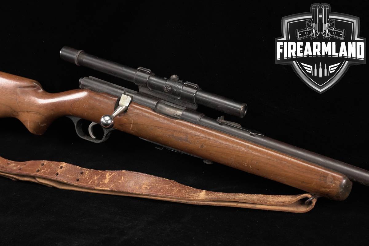 Stevens Model 56 C 22 S/L/LR 24" Blued & Hardwood 56C M56 +JC HIGGINS SCOPE