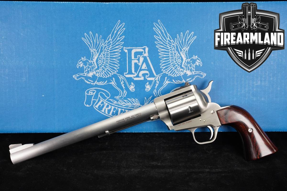 Freedom Arms Model 83 Premier Grade 454 Casull 10" +ORIG BOX