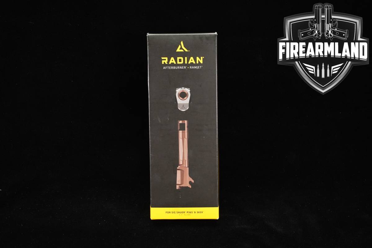 Radian Weapons Afterburner + Ramjet for Sig P635 / P365X 9mm +ORIG BOX