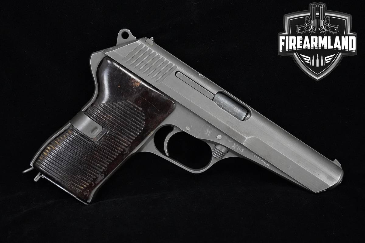 1954 CZ Model 52 7.62X25mm Tokarev 4.8" Parkerized CZ 52 CZ-52