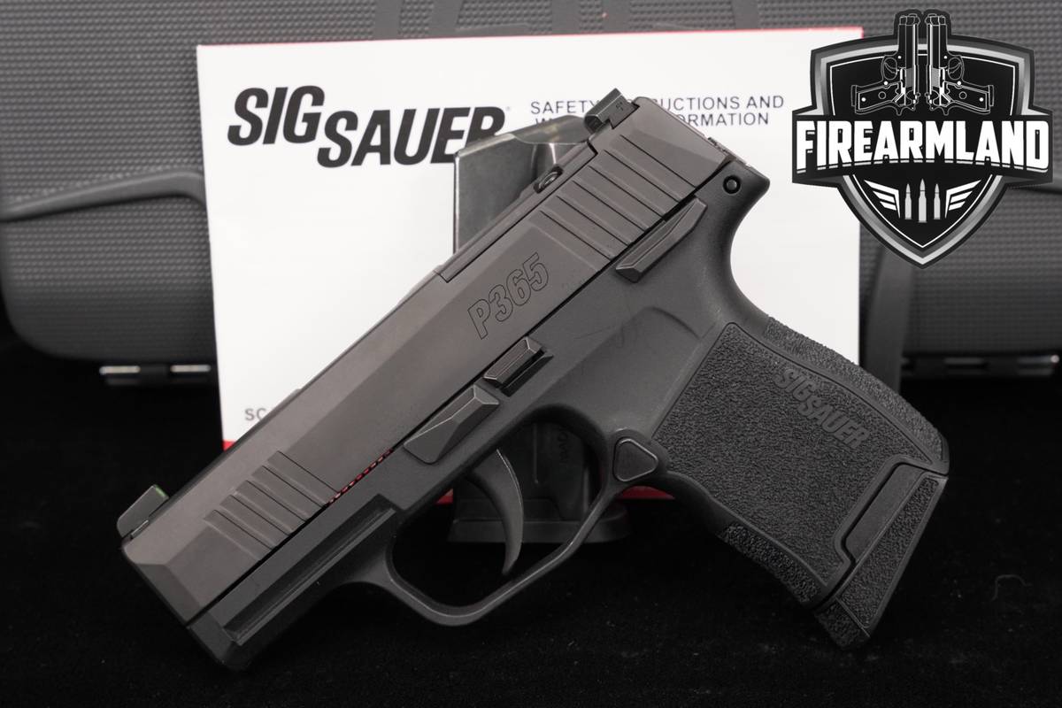 Sig Sauer P365 Optic-Ready 9mm P 365 +2 MAGS, ORIG CASE
